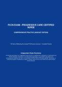PCCN Exam &ndash; Progressive Care Certified Nurse Comprehensive Practice 2026&sol;2027 Edition