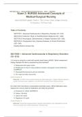 Exam 2&colon; NUR265&sol; NUR 265 &lpar;Latest 2023&sol; 2024 Update&rpar; Advanced Concepts of Medical-Surgical Nursing Exam Review&vert; Grade A&vert; Questions and Verified Answers&vert; 100&percnt; Correct&vert; - Galen