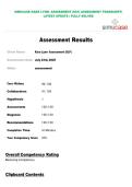SIMUCASE KARA LYNN- ASSESSMENT &lpar;SLP&rpar; ASSESSMENT TRANSCRIPT&vert; LATEST UPDATE &vert; FULLY SOLVED