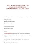 NURS 201 Exam Compilations with Complete & Verified Solutions