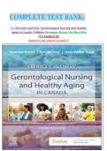 COMPLETE TEST BANK&colon;&NewLine;&NewLine;For Ebersole And Hess' Gerontological Nursing And Healthy Aging In Canada 3 Edition Veronique Boscart Rn Mscn Med  Phd &lpar;Author&rpar; By&NewLine;Questions And Answers Graded A&plus;&NewLine;