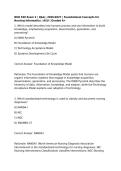NUR 530 Exam 2 &vert; Q&A &vert; 2026&sol;2027 &vert; Foundational Concepts for Nursing Informatics &vert; ASU &vert; Graded A&plus;