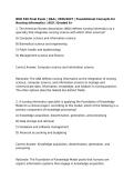 NUR 530 Exam 1&comma;2 & FInal Exam Package Bundle &vert; Q&A &vert; 2026&sol;2027 &vert; Foundational Concepts for Nursing Informatics &vert; ASU &vert; Graded A&plus;