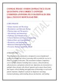COMSAE PHASE 1 FORM 120 PRACTICE EXAM &NewLine;QUESTIONS AND CORRECT ANSWERS &NewLine;&lpar;VERIFIED ANSWERS&rpar; PLUS RATIONALES 2026 &NewLine;Q&A &vert; INSTANT DOWNLOAD PDF&period; 