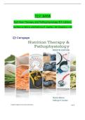 Test Bank for Nutrition Therapy and Pathophysiology 3rd Edition by Nelms & Sucher &lpar;&rpar; - Complete Chapter Q&A&NewLine;