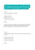ASA Ground Instructor Basic &lpar;BGI&rpar; Exam &vert; 200 Practice Questions & Verified Answers with Detailed Rationales &vert; FAA Knowledge Test Prep &vert; Instant PDF Download