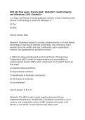 NUR 342 Final &vert; Practice Q&A &vert; 2026&sol;2027 &vert; Health Integrity and Alterations &vert; ASU &vert; Graded A&plus;