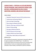 COMSAE PHASE 2 &ndash; FORM BSA 115I &lpar;SECURE BROWSER &NewLine;TESTING STANDARD&semi; VIDEO-ENHANCED FORMAT&rpar; &lpar;2026 &NewLine;EDITION&rpar;&colon; COMPREHENSIVE MULTIPLE CHOICE &NewLine;QUESTIONS&comma; ANSWERS&comma; AND DETAILED RATIONALES 