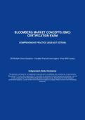 Bloomberg Market Concepts &lpar;BMC&rpar; Certification Exam &ndash; Comprehensive Practice 2026&sol;2027 Edition