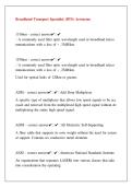 SCTE Broadband Transport Specialist &lpar;BTS&rpar; Acronyms &ndash; Complete Study Guide 2026
