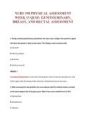 NURS 190 Exam Compilations with Complete & Verified Solutions