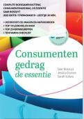 Samenvatting Consumentengedrag&comma; de essentie 2025 editie hele boek - Bossuyt &sol; 9789043042819 &sol; &plus; oefentoets &plus; leerdoelen &plus; kernbegrippen en meer