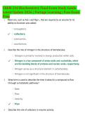 CHEM 210 Biochemistry Final Exam Review &vert; Portage Learning &vert; Practice Questions & Comprehensive Study Guide &vert; 2026 Update
