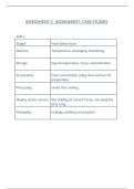 Use Hygienic Practices for Food Safety - Complete Case Study Assessment Answers