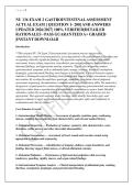 NU 136 EXAM 2 GASTROINTESTINAL ASSESSMENT &NewLine;ACTUAL EXAM &lbrack; QUESTION 1- 200&rsqb; AND ANSWERS &NewLine;UPDATED 2026&sol;2027&vert; 100&percnt; VERIFIED&vert;DETAILED &NewLine;RATIONALES &ndash;PASS GUARANTEED A&plus; GRADED &NewLine;&vert;INSTANT DOWNLOAD 