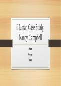  i-Human Case Study &colon; Nancy Campbell&lpar;Cervicitis&rpar;&colon; Advanced Health Assessment 