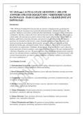 NU 136 Exam 2 ACTUAL EXAM &lbrack; QUESTION 1- 200&rsqb; AND &NewLine;ANSWERS UPDATED 2026&sol;2027&vert; 100&percnt; VERIFIED&vert;DETAILED &NewLine;RATIONALES &ndash;PASS GUARANTEED A&plus; GRADED &vert;INSTANT &NewLine;DOWNLOAD 