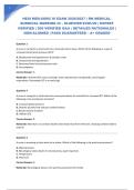 HESI MED-SURG III EXAM 2026&sol;2027 &vert; RN MEDICAL-SURGICAL NURSING III &ndash; ELSEVIER EVOLVE &vert; EXPERT VERIFIED &vert; 200 VERIFIED Q&A &vert; DETAILED RATIONALES &vert; NGN-ALIGNED &vert; PASS GUARANTEED &ndash; A&plus; GRADED