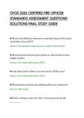 CFOS&lowbar;2026&lowbar;CERTIFIED&lowbar;FIRE&lowbar;OFFICER&lowbar;STANDARDS&lowbar;ASSESSMENT&lowbar;QUESTIONS