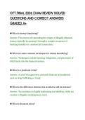 CFT FINAL 2026 EXAM REVIEW SOLVED QUESTIONS AND CORRECT ANSWERS GRADED A&period;pdf&NewLine;&NewLine;