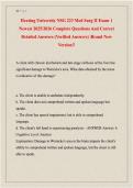Herzing University NSG 223 Med‑Surg II Exam 1 &ndash; Newest 2026 &vert; High‑Yield Nursing Review & Verified Correct Answers