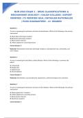 NUR 2502 EXAM 3 &ndash; DRUG CLASSIFICATIONS & MECHANISMS 2026&sol;2027 &vert; GALEN COLLEGE &vert; EXPERT VERIFIED &vert; 75 VERIFIED Q&A &vert; DETAILED RATIONALES &vert; PASS GUARANTEED &ndash; A&plus; GRADED