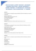 NSG 526 EXAM 2 LATEST 2026&sol;2027 &vert; ADVANCED NURSING PRACTICUM &ndash; WILKES UNIVERSITY &vert; EXPERT VERIFIED &vert; 75 VERIFIED Q&A &vert; DETAILED RATIONALES &vert; PASS GUARANTEED &ndash; A&plus; GRADED