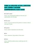 CHEM 120 UPDATED ACTUAL QUESTIONS AND CORRECT ANSWERS COMPREHENSIVE STUDY GUIDE&period;pdf&NewLine;&NewLine;