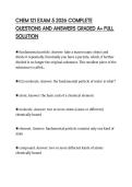 CHEM 121 EXAM 5 2026 COMPLETE QUESTIONS AND ANSWERS GRADED A&period;pdf&NewLine;&NewLine;