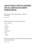 CHEM 210 MODULE 2 PRACTICE ASSESSMENT 2026 FULL QUESTIONS AND ANSWERS COMPLETE PREP SET&period;pdf&NewLine;&NewLine;