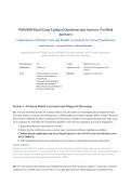 NSG 6020 FINAL EXAM 2026&sol;2027 &vert; South University Advanced Health Assessment &vert; Verified Q&A &vert; Pass Guaranteed - A&plus; Graded&NewLine;&NewLine;