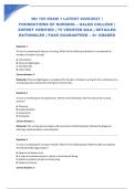 NU 155 EXAM 1 LATEST 2026&sol;2027 &vert; FOUNDATIONS OF NURSING &ndash; GALEN COLLEGE &vert; EXPERT VERIFIED &vert; 75 VERIFIED Q&A &vert; DETAILED RATIONALES &vert; PASS GUARANTEED &ndash; A&plus; GRADED