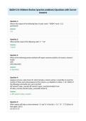 BADM 211 Midterm Review &lpar;practice problems&rpar; Questions with Correct&NewLine;Answers