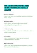 NUR&lowbar;2356&lowbar;EXAMPREP&lowbar;REVIEW&lowbar;SHEET&lowbar;TESTED&lowbar;QUESTIONS&lowbar;AND&lowbar;ACCURATE&lowbar;ANSWERS&period;pdf