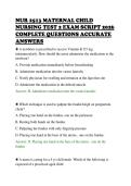 NUR&lowbar;2513&lowbar;MATERNAL&lowbar;CHILD&lowbar;NURSING&lowbar;TEST&lowbar;2&lowbar;EXAM&lowbar;SCRIPT&lowbar;2026&lowbar;COMPLETE&period;pdf