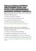 NUR&lowbar;2513&lowbar;NUR2513&lowbar;MATERNAL&lowbar;CHILD&lowbar;NURSING&lowbar;EXAM&lowbar;2&lowbar;2026&lowbar;STUDY&lowbar;GUIDE&period;pdf