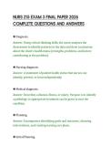 NURS 215 EXAM 3 FINAL PAPER 2026 COMPLETE QUESTIONS AND ANSWERS&period;pdf