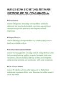 NURS 215 EXAM 3 SCRIPT 2026 TEST PAPER QUESTIONS AND SOLUTIONS GRADED A&period;pdf