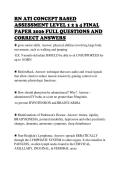 RN HESI EXIT V1 V5&NewLine;COMPREHENSIVE EXAMINATION&NewLine;TEST 2026 STUDY GUIDE&NewLine;QUESTIONS WITH DETAILED&NewLine;SOLUTIONS