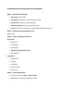 Pathophysiology BIO 280 Final Exams