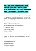 RN&lowbar;ATI&lowbar;NURSING&lowbar;CARE&lowbar;OF&lowbar;CHILDREN&lowbar;ONLINE&lowbar;PRACTICE&lowbar;CERTIFICATION&lowbar;EVALUATION
