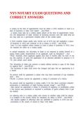 NYS Notary Public Exam Questions and Correct Answers 2026&sol;2027&NewLine;