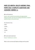 NURS&lowbar;222&lowbar;MENTAL&lowbar;HEALTH&lowbar;NURSING&lowbar;FINAL&lowbar;PAPER&lowbar;2026&lowbar;COMPLETE&lowbar;QUESTIONS&period;pdf&NewLine;&NewLine;1&period; Document information&NewLine;C