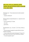 RNC-NIC ACTUAL CERTIFICATION&NewLine;PAPER 2026 QUESTIONS WITH ANSWERS&NewLine;FULL SOLUTION&period;&NewLine;