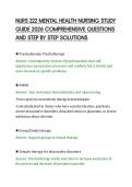 NURS&lowbar;222&lowbar;MENTAL&lowbar;HEALTH&lowbar;NURSING&lowbar;STUDY&lowbar;GUIDE&lowbar;2026&lowbar;COMPREHENSIVE&lowbar;QUESTIONS&period;pd