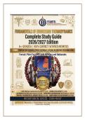 Fundamentals of Engineering Thermodynamics Study Guide &vert; Practice Questions with Correct Answers & Detailed Solutions &vert; Thermodynamics Exam Prep