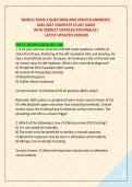NUR631 EXAM 3 QUESTIONS AND VERIFIED ANSWERS&vert;  &NewLine;2026-2027 COMPLETE STUDY GUIDE  WITH CORRECT DETAILED RATIONALES&vert;  LATEST UPDATED VERSION