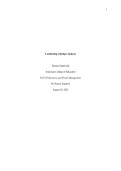 EL 5723 Module 1 Assignment &colon; Conducting a Budget Analysis &vert; 2026 Update with complete solutions - ACE&period;&NewLine;