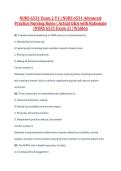 NURS 6531 Exam 2 V1 &vert; NURS 6531 Advanced &NewLine;Practice Nursing Roles &vert; Actual Q&A with Rationale &NewLine;&lpar;NURS 6531 Exam 2&rpar; &vert; Walden 