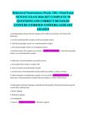Behavioral Neuroscience &lpar;Psych&period; 330&rpar; - Final Exam NEWEST EXAM 2026-2027 COMPLETE 50 QUESTIONS AND CORRECT DETAILED ANSWERS &lpar;VERIFIED ANSWERS&rpar; ALREADY GRADED